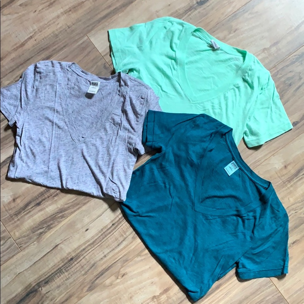 Victoria’s Secret V- neck Bundle- XS, S, S